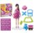 Play-Doh Barbie Gems & Ribbons Glam Set, Make Designer Dolls Clothes with Modeling Compound & Fashion Accessories, Arts & Crafts for Kids 5+