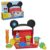 Play-Doh Disney Junior Mickey Mouse Clubhouse, On-the-Go Garage Mickey Mouse Playset, Arts & Crafts Preschool Toys for Kids 2+