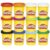 Play-Doh Jewel Colors Bulk 12-Pack of 4-Ounce Cans