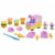 Play-Doh Peppa’s Ice Cream Playset with Ice Cream Truck, Peppa and George Figures, and 5 Non-Toxic Modeling Compound Cans, Peppa Pig Toy for Kids 3 Years and Up
