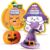 Play-Doh Scented Air Dry Clay, 2-Pack Halloween Bundle, 1 Purple Grape, 1 Orange, Goodie Bag Stuffers, Art Supplies, Arts and Crafts for Kids, Craft Supplies, Toddler Party Favors