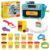Play-Doh Super Slice Cake Playset, Toy Oven with Play Kitchen Accessories & 11 Modeling Compound Cans, Kids Arts & Crafts, Ages 3+