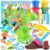 PLAY Dinosaur Dough Toys Set for Kids Ages 4-8 , Non-Toxic Cans/6