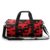 Playing Cards Red Black Ace Gym Bag Duffle Bags Weekender Overnight Bag