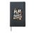 Play Is My Favorite Occupation Puzzle Design Hardcover Journal, Black