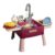 Play Kitchen Sink Automatic Water Cycle System Electric Dishwasher Toy