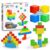 Playmags Jumbo Cubies Magnetic Blocks Building Toy, 32pc 2-Inch Magnet Cubes STEM Toys for Toddler & Kids, Preschool, Educational Construction Block Toy for Boys & Girls