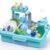 Play Sink with Running Water,Kitchen Play Sink Toys for Boys,Upgraded Real Faucet and Play Dishes,Pretend Role Play Toys for Girls Boys,Birthday Gifts for Kids 3-5,Practice Cleaning