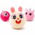 PlayZap Plush Sensory Balls for Toddlers 1-5, Soft Bouncy Balls for Babies & Kids, BPA-Free Plush Ball Toys with Bunny Shark Unicorn Covers, 3 Pack