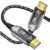 Plenum Rated HDMI Cable(CMP) 30FT-8K 48Gbps Fiber Optic HDMI 2.1 Cord