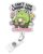 Plifal Funny Frog Nurse Badge Reel