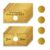 PLIGREAT 120 Pieces Golden Ticket Scratch Off Cards for Prizes, DIY Scratch Off Cards with Stickers Custom Own Coupon Raffle Card for Small Business Surprise Reveal Holiday Birthday Party Supply