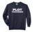 Plot Thickener Fun Book Fair Book Lover Joke Comfort Colors Adult Sweatshirt