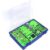 Plug & Play Spring Terminal Electromagnetic Circuit Experiment Box | Solar Buzzer Hand Generator Magnetic Field DIY Physics Exploration Lab Kit