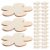 Plum Blossom Cutouts Rustic Decor Wooden 40pcs DIY for Unfinished