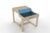 Plum Play Sandy Cove Sand and Water 2-in-1 Table for Kids – Dual Level Sensory Activity Station & Wooden Sandpit – Includes Protective Cover – Outdoor Garden Play Set for Toddlers & Children