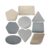 Plush Blocks – The Original Premium Plush Shapes for Kids – Certified Safe Foam Blocks in Luxuriously Soft Fabric Covers (Castle Rock, Shapes)