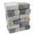 Plush Blocks Mini Foam Building Blocks for Kids (24-Blocks) – Soft Building Blocks for Toddlers, Plush Stackable Foam Blocks, Indoor Play Toy for Kids, Stacking & Sensory Play Set (Castle Rock)