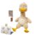Plush Duck Stuffed Animals | 25cm Soft Magnetic Detachable Duck Toy