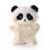Plush Panda Stuffed Animal, 6‘’ Soft Small Panda Doll with PP Cotton Head & Light Bead Filled Body, Ideal Gift for Babies Toddlers Kids