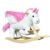 Plush Unicorn Rocking Horse for Toddlers 18-36 Months with Lullaby Song