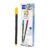 Plus Office – 10 Fine Point Markers 0.4 mm, Ideal for Writing, Painting and Drawing, School Pens with Fine Point, Water-Based Coloured Ink (Yellow)