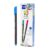Plus Office – 10 Fine Point Markers, 0.4 mm, Ideal for Writing, Painting and Drawing, School Pens with Fine Point, Water-Based Coloured Ink (Ultramarine Blue)