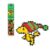 PLUS PLUS Puzzle by Number, Winter Woodstock – Peanuts Merchandise 275 pc