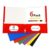 pmybupo 6 Pack Two Pocket Folders,Paper Folders with Pockets Fit 8.5 x 11 Letter Size Paper,6 Rainbow Colors File Folders Business Card Slot,Back to School Supplies.