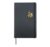 Pocket Black Shiba Inu Menorah Akita Dog Hanukkah Jew Hardcover Journal, Black