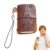 Pocket Notebook Exquisite Patterns Leather Cover Sturdying Small Mini