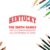 Pocket Size Kentucky Bold Script Slim Pre-Inked State Stamp – Square Stamp