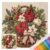 POETRYDRAW Cross Stitch Embroidery Kit 11CT Cotton Flower (Holiday Blooms)