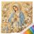 POETRYDRAW Cross Stitch Kit 14CT 30x30cm (Virgin Mary)