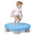 pofluany Sensory Toys for Autisms Sensory Products, Mini Trampoline for Kids Indoor, Toddler Trampoline, Kids Trampolines Indoor, Small Trampolines for Kid Sky Blue