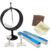 Pointer Electroscope Static Friction Experimental Kit, Glass Rod Silk