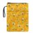 Pointodoor Bees Book Sleeve for Book Lovers with Strap Washable Fabric Book Protector Pouch Paperback Hardcover Book Cover Storage Bag for Teen Adult Book Lover, 11.4 x 8.7 Inch
