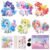 Poke-in Art Kit Unicorns DIY Art Craft Kit for Kids 12 Set 6 Designs