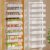 POKIPO 8-Tier Over the Door Pantry Organizer, 2 IN 1 Wall Mount or Hanging Spice Rack with Adjustable Raised Basket, Heavy Duty Back of Door Storage for Kitchen Bathroom Laundry Room