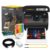 Polaroid Flip Instant Camera in Black with 4-Lens System + 16 Film Bundle