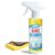 POLIXEL Shower Glass Cleaner – Hard Water Stain Remover & Soap Scum Remover for Shower Doors – Streak-Free Glass Cleaner Spray – For Bathroom Mirrors, Tiles & Glass – 6.8OZ