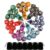 Polyhedral Dice Set, 49 Pieces – 7 Sets of RPG Dice with 1 Bag for Dungeons and Dragons D&D RPG MTG Board Games, Includes D20, D12, D8, D6, D4, D10 (0-9) and D10 (00-90)