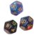Polyhedral Dice Set Durable Interactive Lightweight for Gaming Plastic (Gradient Color)