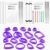 Polymer Clay Tools Kit, 44 PCS Clay Cutter Set with Acrylic Roller Pin, Tissue Blades, Jewelry Making Molds, Earring Making Supplies, Sculpting Tools, Texture Wire & Gold Foil for DIY Crafts