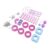 Pomya Magnetic Track Set Pink | 3D Wall Play Toy with Upside Down Drive for Kids