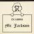 Poodle Peeking Ex Libris Book Stamp, Duo Hand Mount, 1-5/8 Square