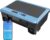 Poofata F1T Solar Powered Robotic Pool Skimmer Surface Cleaner with APP Support Dual Charging Options Smart Obstacle Avoidance 24/7 Continuous Cleaning Ideal for Above Ground Pool Blue