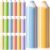 Poola Voidra 120 Pcs Pencil Shaped Erasers Bulk Classroom Back to School Gifts Colors Cute Pencil Erasers for Kids First Day of School Rewards Classroom Game Prizes Birthday Party Favors Supplies