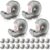 Poola Voidra 24 Set Invisible Tape with Dispense 0.7 x 137 Inch Transparent Tape with Refillable Dispenser for Office Home School Suppllies Gift Wrapping Crafting