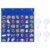 Poola Voidra 43 Pockets Classroom Sticker Pocket Chart Magnetic Hanging Display Organizer with Hanging Hooks and Label Card for Homeschool Teachers Teaching Supplies Reward Stickers Not Included